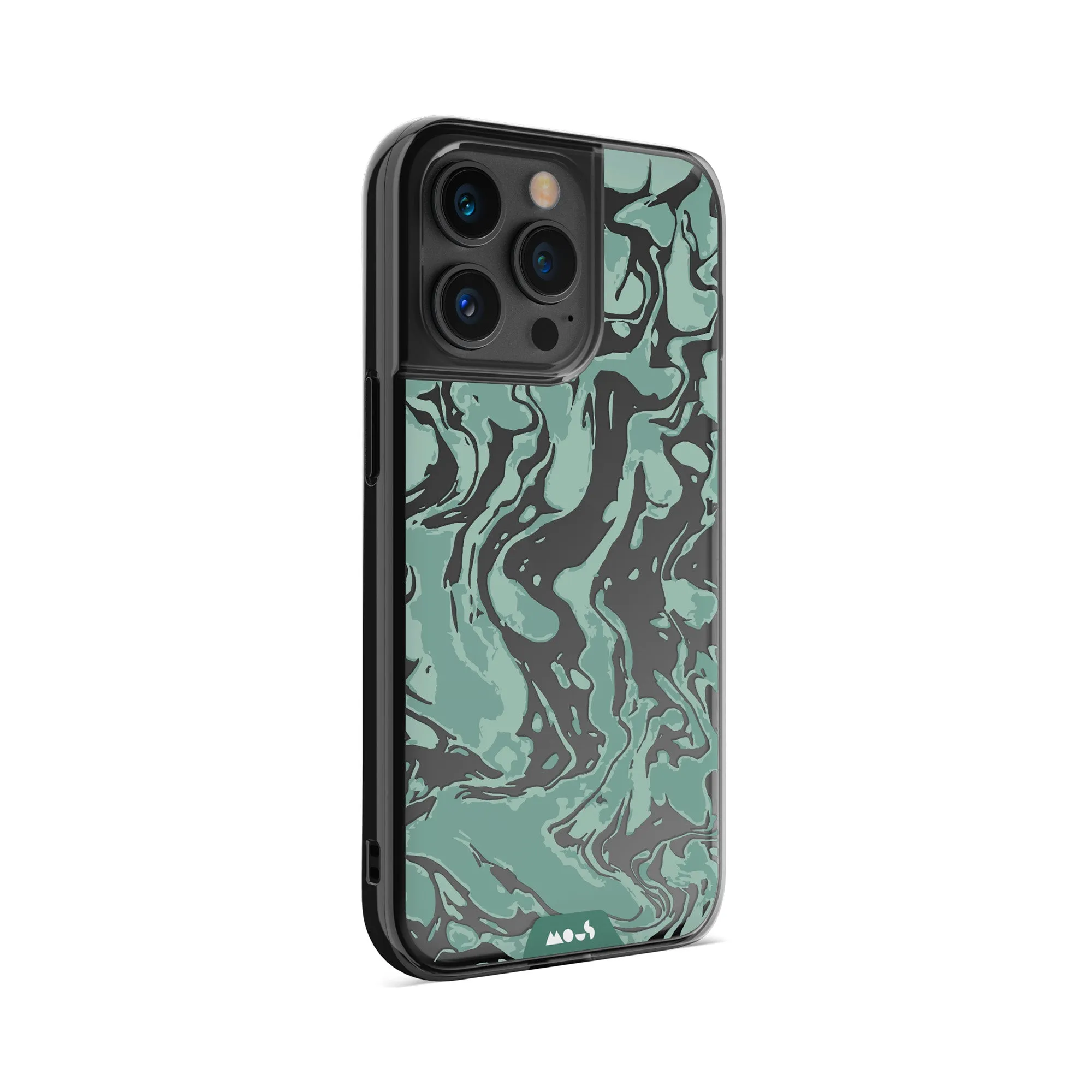 Marbled Sage Green Printed Phone Case