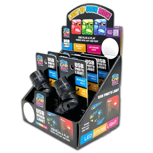 Mood Light USB Party Light - 6 Pieces Per Retail Ready Display 24061