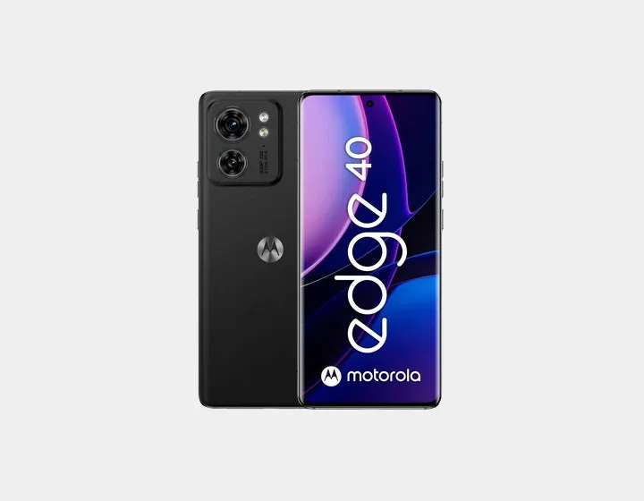 Motorola Edge 40 5G Dual SIM 256GB ROM 8GB RAM GSM Unlocked -Eclipse Black