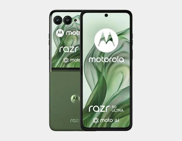 Motorola Razr 50 Ultra Single SIM  eSIM 512GB ROM 12GB RAM GSM Unlocked - Green