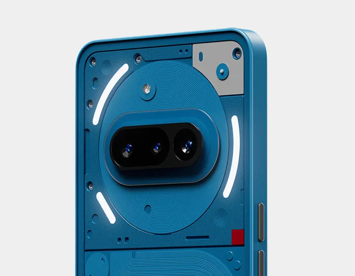 Nothing Phone 3a 5G Dual SIM 256GB ROM 12GB RAM GSM Unlocked - Blue