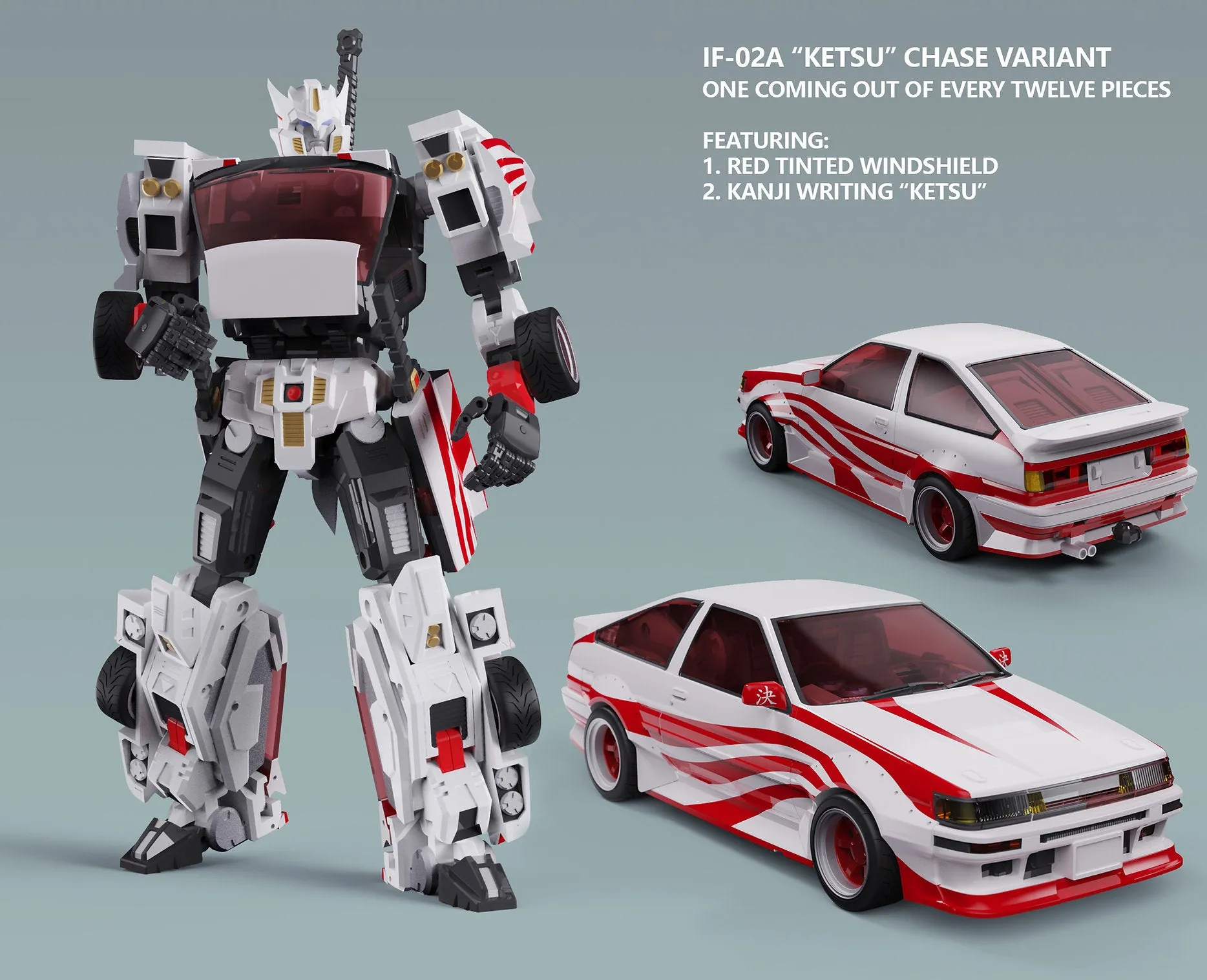 Ocular Max Infinite Finity Series IF-02A Stray Alternative Action Figure