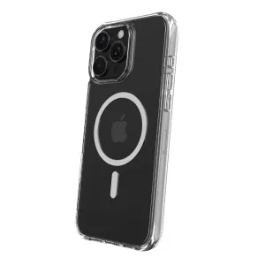 onn. MagSafe Compatible Phone Case for iPhone 16 Pro Max Clear