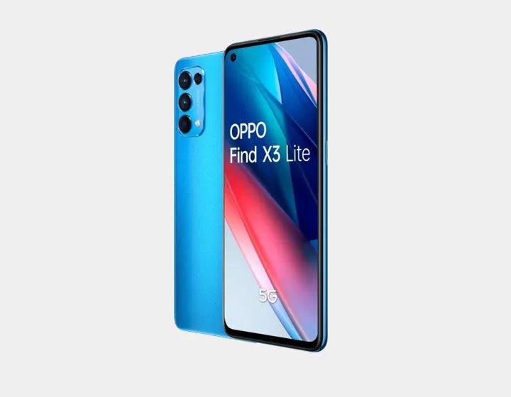 Oppo Find X3 Lite 5G CPH2145 128GB 8GB RAM Dual SIM GSM Unlocked - Blue