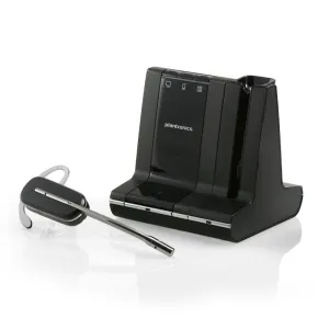 Plantronics Savi W740 Convertible Wireless Headset Basic Bundle