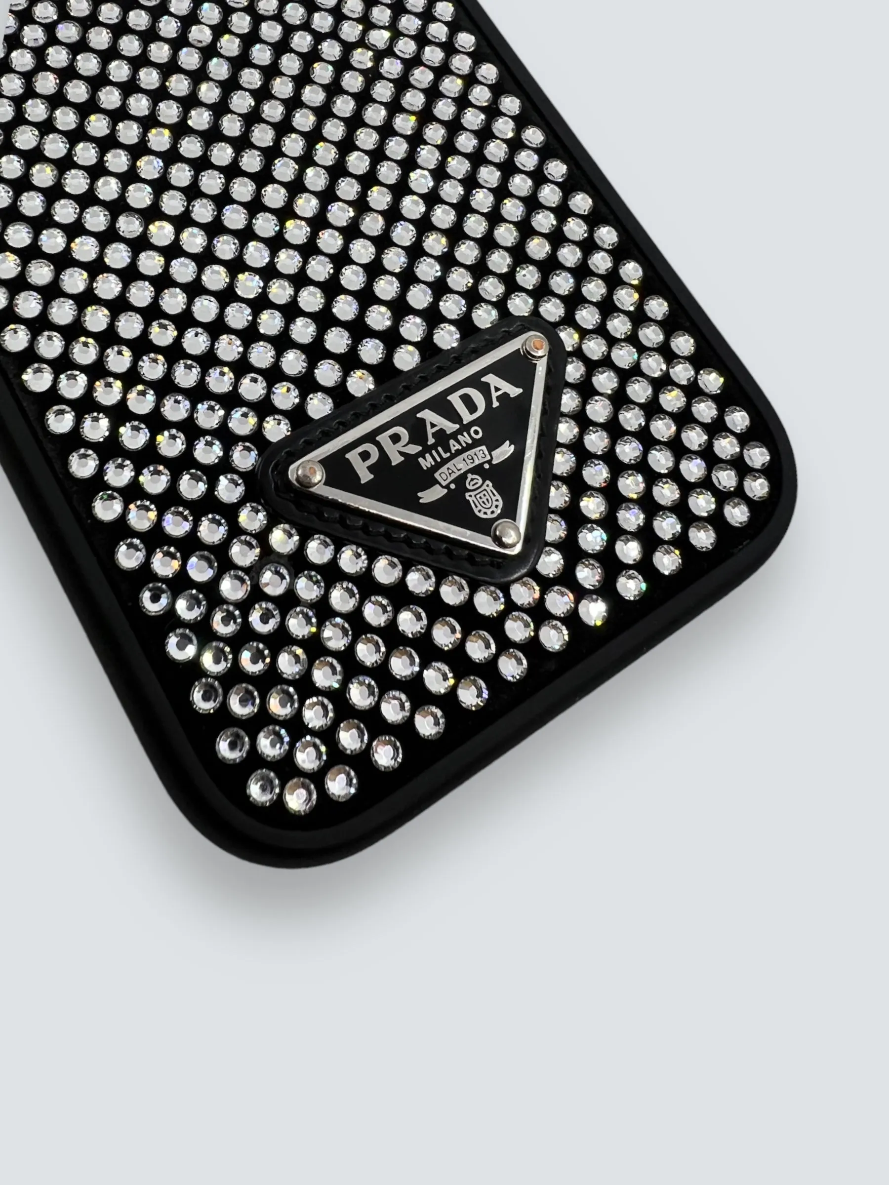 Prada Black Phone Case I Phone 14 Pro