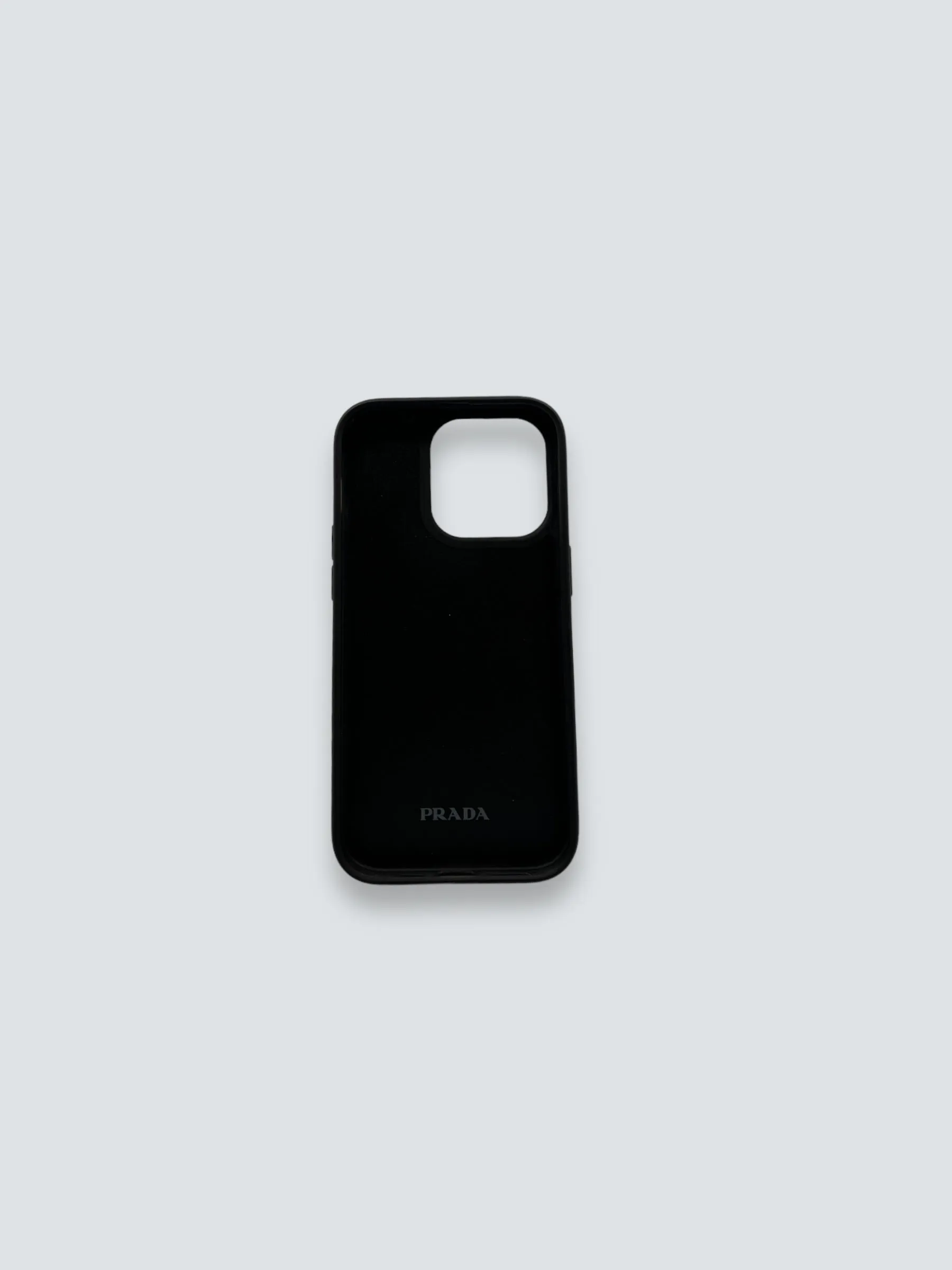 Prada Black Phone Case I Phone 14 Pro