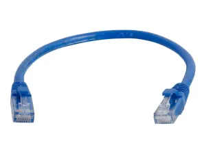 Quiktron Value Series - Patch cable - RJ-45 (M) to RJ-45 (M) - 10 ft - UTP - CAT 6a - snagless, stranded - blue 576-A10-010