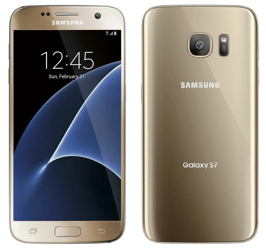 Samsung Galaxy S7 SM-G930 32GB - Gold (T-mobile) 9/10 Burn image