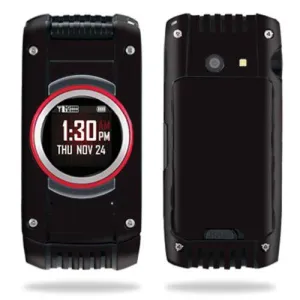 Skin Decal Wrap for Casio G'zOne Ravine 2 C781 B GzOne Solid Black