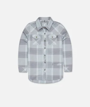 Tellulah Flannel Top - Grey