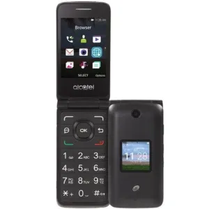 Total Wireless Prepaid Alcatel MyFlip 4GB Mobile Cell-Phone - Gray