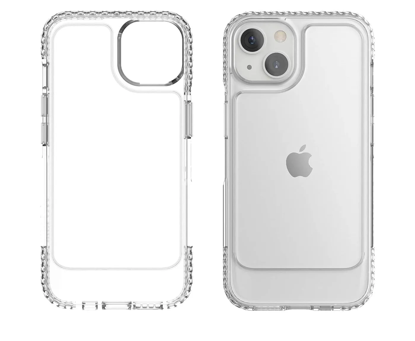 Ugly Rubber U-Model Bumper Clear Case for iPhone 13/14