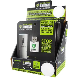 USB Data Blocker Charging Accessory - 6 Pieces Per Retail Ready Display 28172