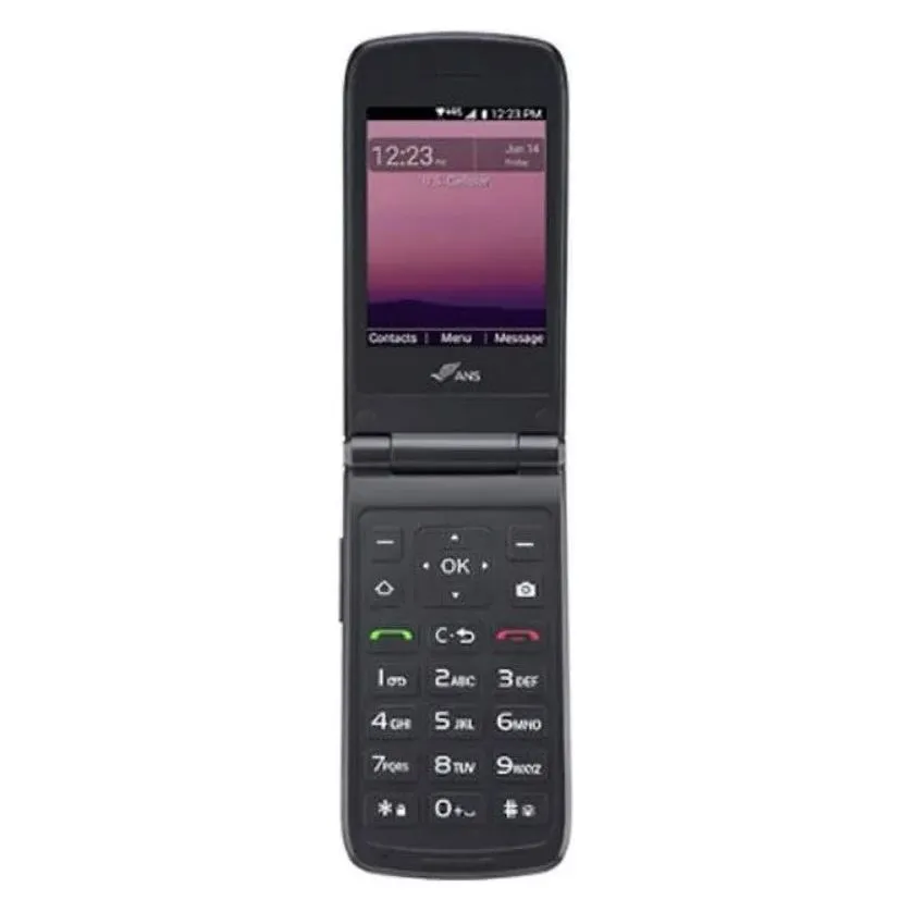 UScellular ANS F30, 8GB, Black, - Prepaid Phone