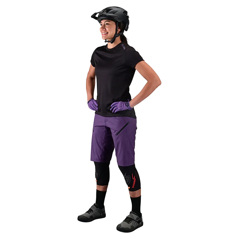 Womens Lilium Short No Liner Solid Orchid