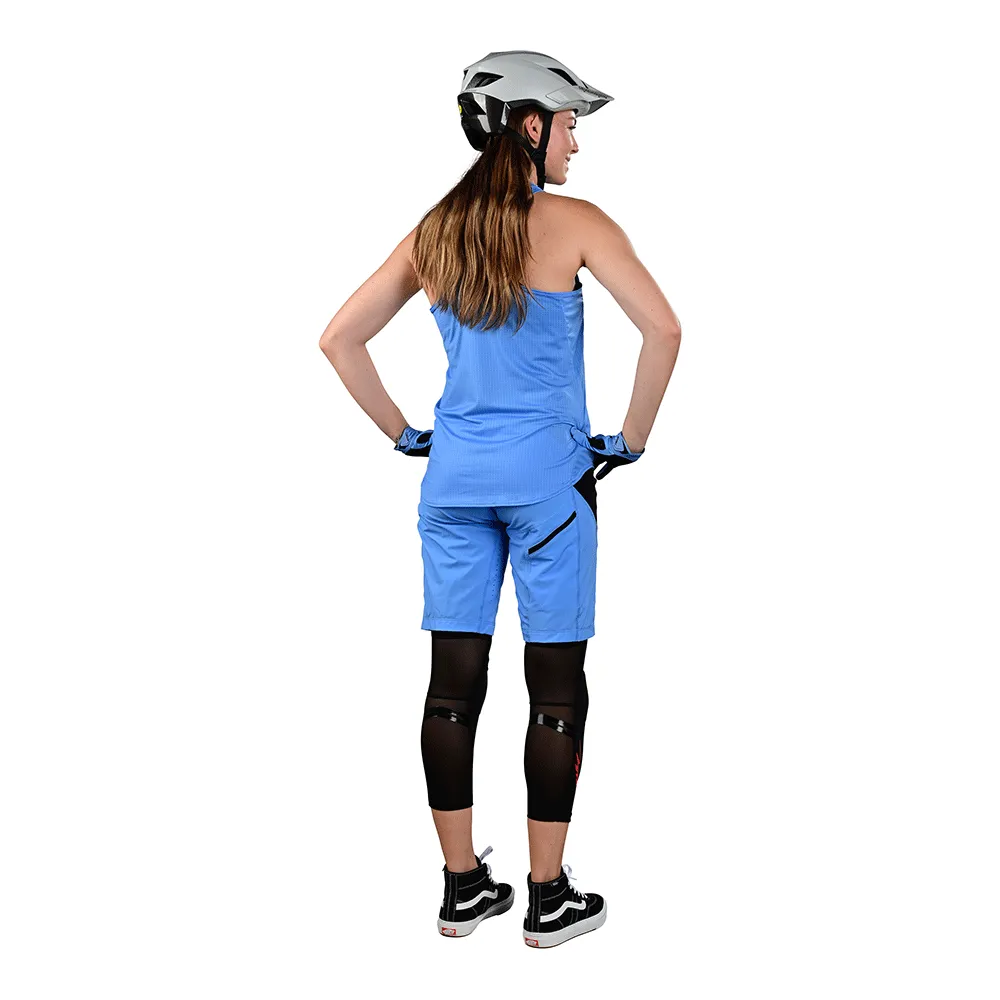 Womens Luxe Short Shell Solid Wildflower