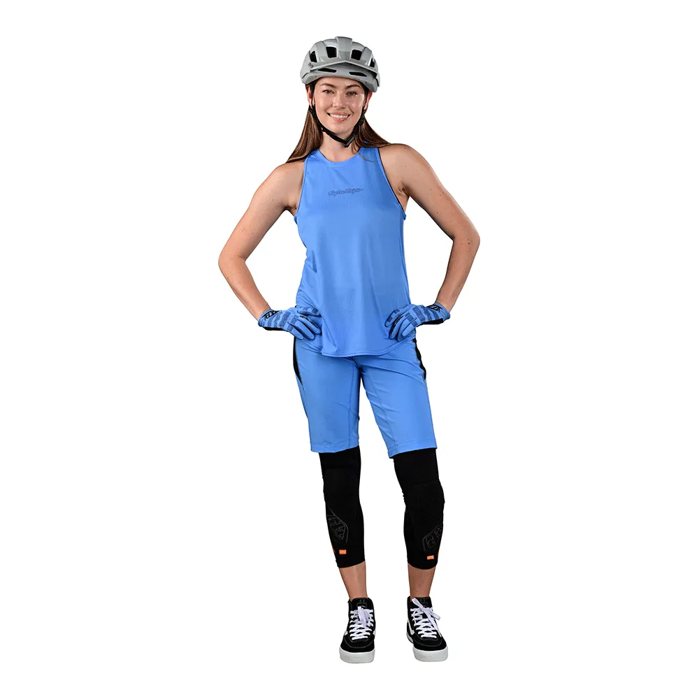 Womens Luxe Short Shell Solid Wildflower