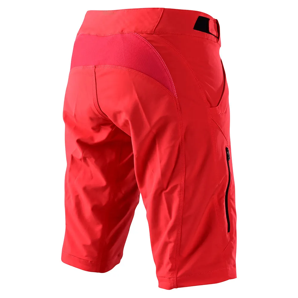 Womens Mischief Short No Liner Solid Firecracker