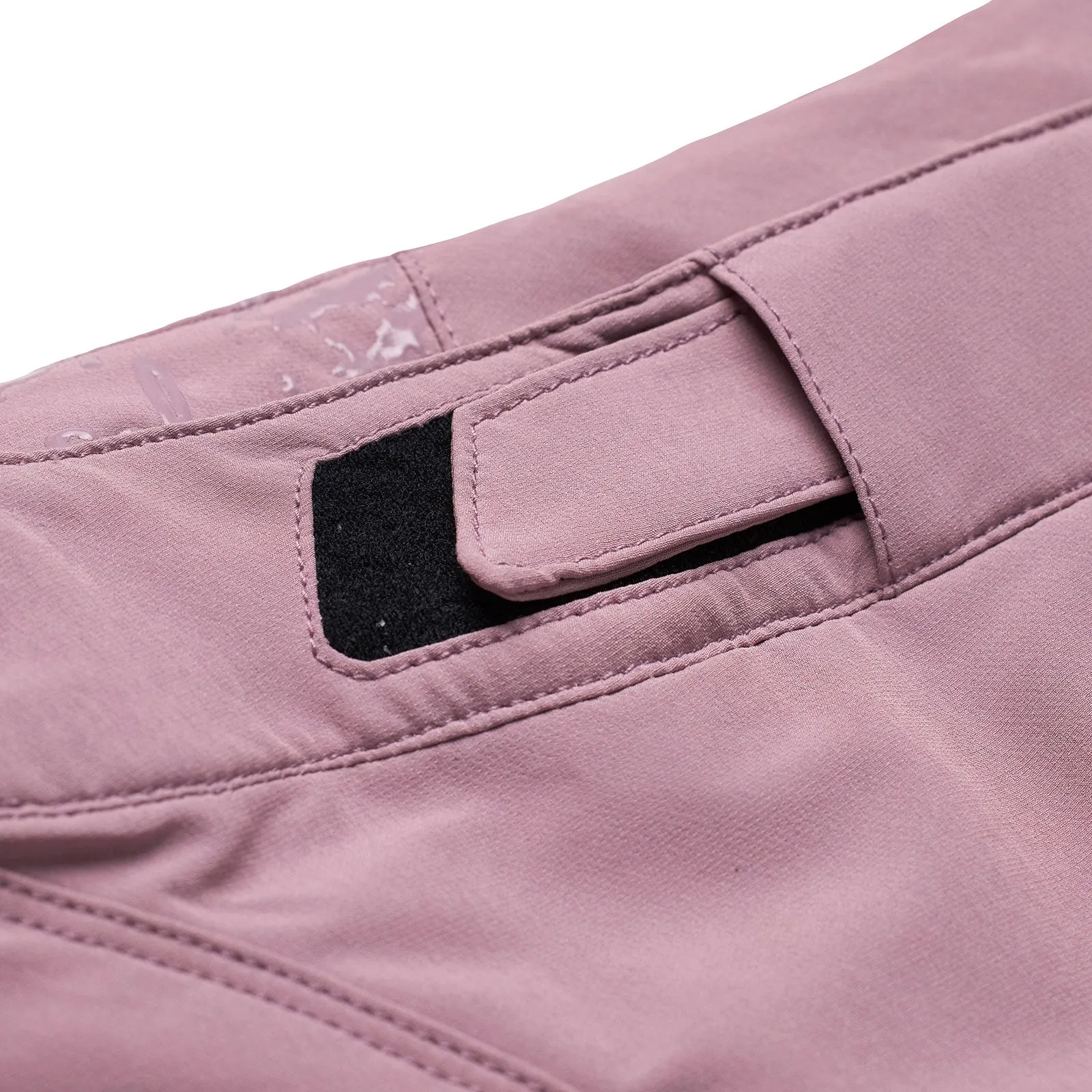Womens Mischief Short W/Liner Solid Rosewood