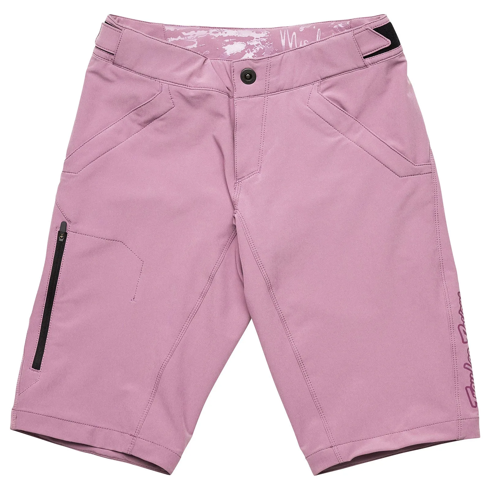 Womens Mischief Short W/Liner Solid Rosewood