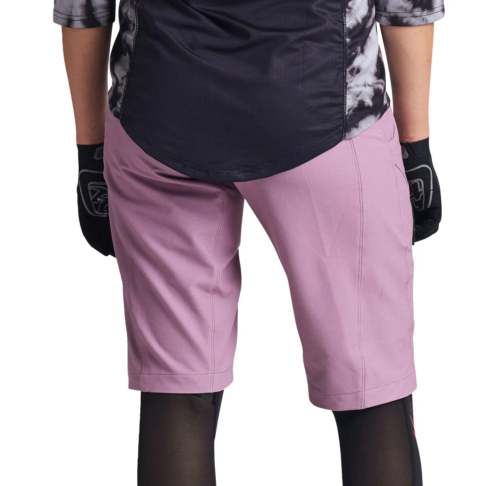 Womens Mischief Short W/Liner Solid Rosewood
