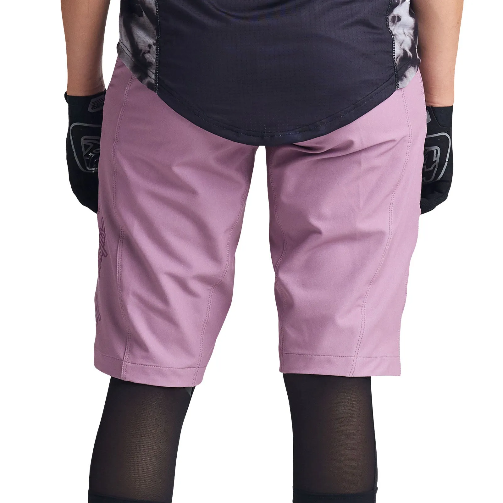 Womens Mischief Short W/Liner Solid Rosewood