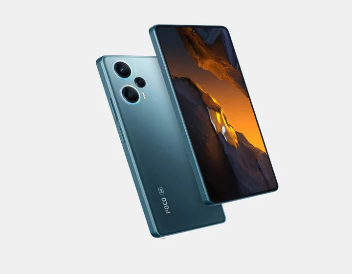 Xiaomi Poco F5 5G Dual SIM 256GB ROM 12GB RAM GSM Unlocked - Blue